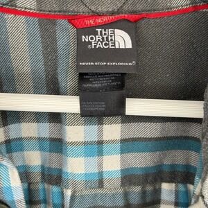 The North Face‎ Flannel Mens Plaid Button Up Long Sleeve Medium